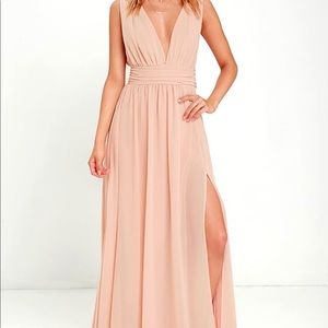 Blush Maxi Dress